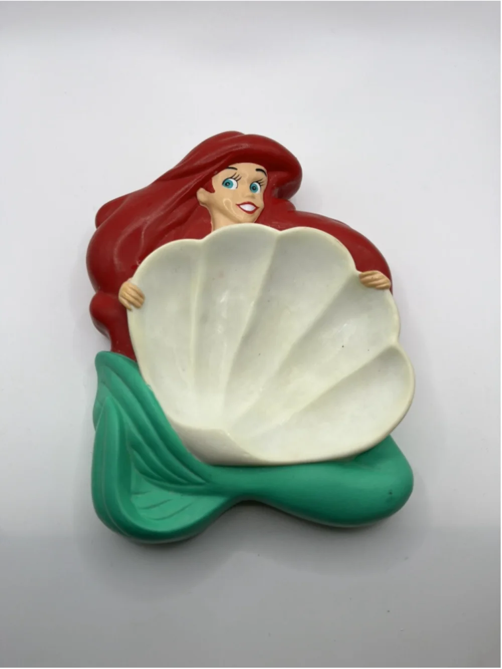 VTG Avon Disney The Little Mermaid Ariel Rubber Floating Soap Dish CUTE